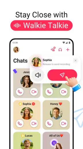 JusTalk Family Messenger screenshot
