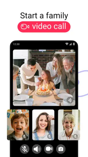 JusTalk Family Messenger screenshot