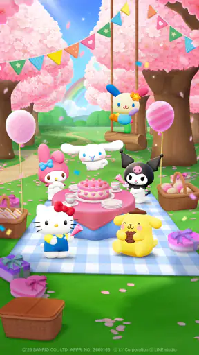 LINE マッチフライト：～サンリオキャラクターズコラボ中～ screenshot