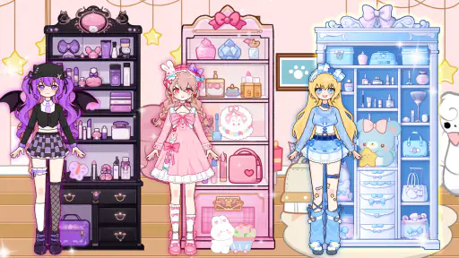 Live Star: メイクゲーム & 着せ 替え ゲーム screenshot