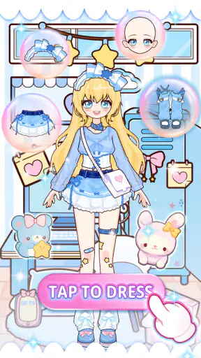 Live Star: メイクゲーム & 着せ 替え ゲーム screenshot