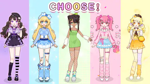 Live Star: メイクゲーム & 着せ 替え ゲーム screenshot