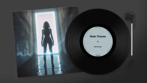 MD Vinyl - ミュージックプレーヤー screenshot