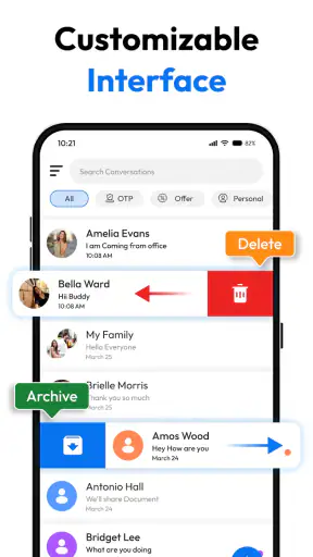 Messages screenshot