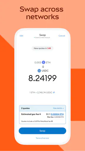 MetaMask: 暗号資産を取引 screenshot