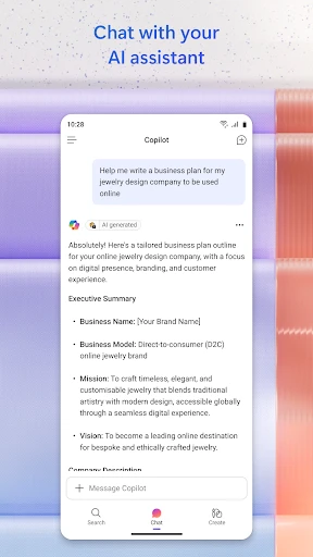 Microsoft 365 Copilot screenshot