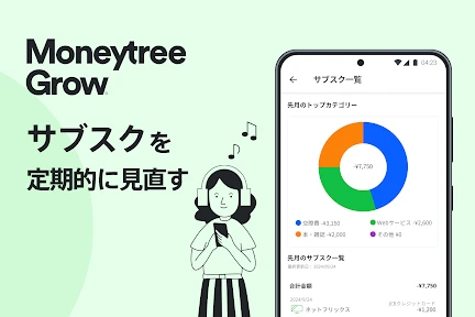 Moneytree 家計簿より楽チン screenshot