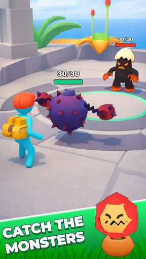 Monster Evolution Run & Battle screenshot