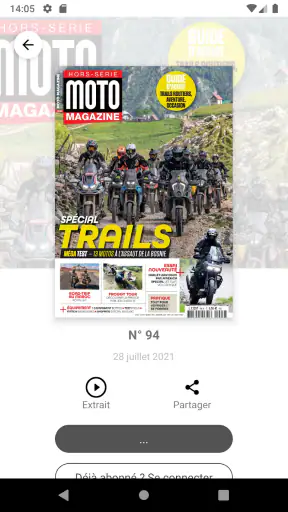 Moto Magazine screenshot