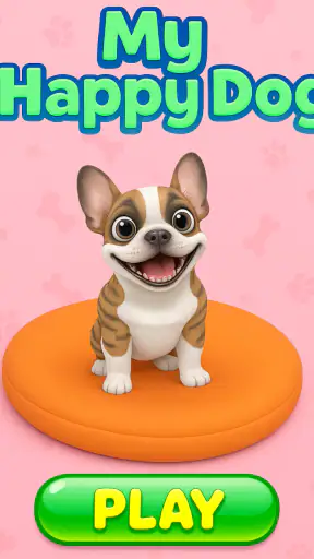 My Happy Dog: 犬お世話ゲームとおしゃべりペット screenshot