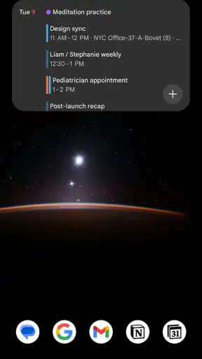 Notionカレンダー screenshot