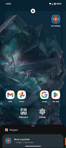 Nova Launcher ホーム screenshot