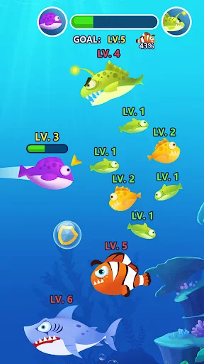 Ocean Domination - Fish.IO screenshot