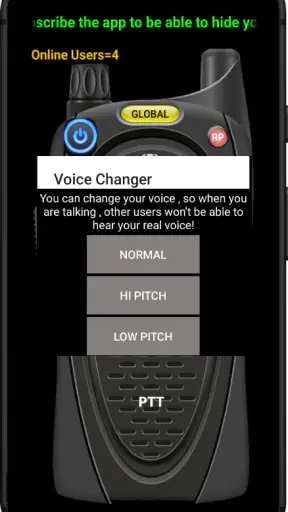 Online Walkie Talkie Pro PTT screenshot