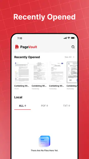PageVault PDF screenshot
