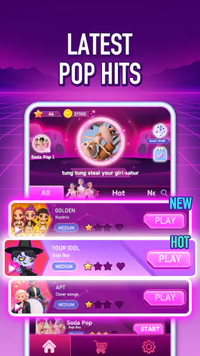 Piano Ballz Beat: 音楽ゲーム ボールゲーム screenshot