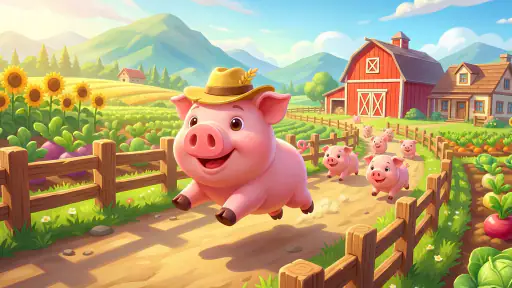 Piggy Escape: 動物パーキングゲーム screenshot