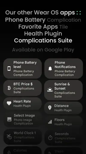 Pixel Watch Face screenshot