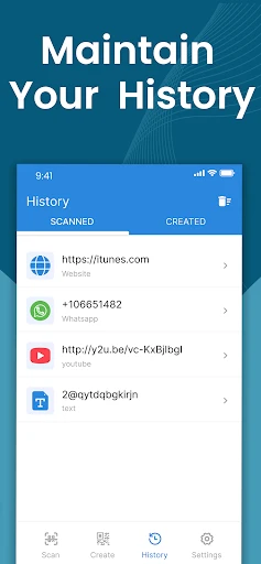 QRコードリーダー バーコードスキャナー screenshot
