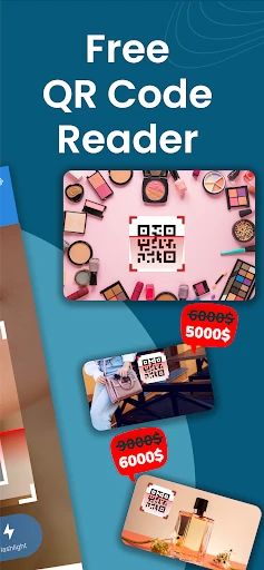 QRコードリーダー バーコードスキャナー screenshot