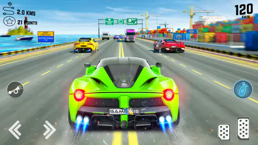 Real Highway Car Racing Game screenshot