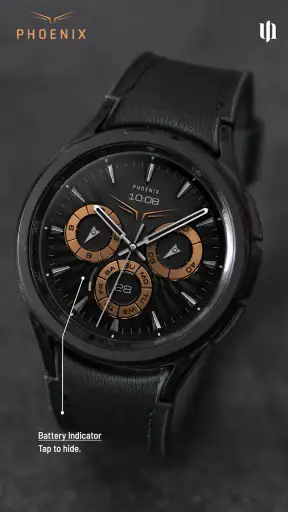 S4U Phoenix Luxury Watch Face screenshot