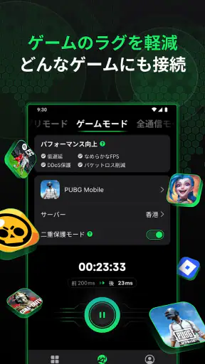 SafeShell VPN - ストリーム高速 screenshot