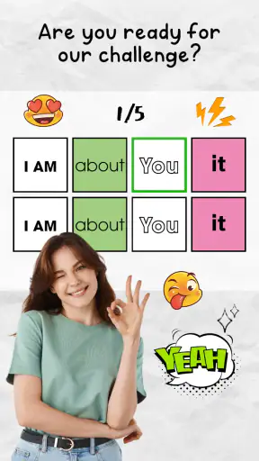 Say The Word On Beat Challenge screenshot