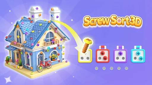 Screw Sort 3D: ねじパズル, ネジ外し screenshot