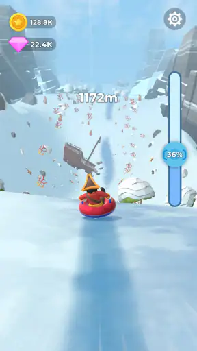 Sled Surfers - ズ - 坂冒険 screenshot