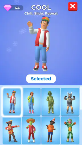 Sled Surfers - ズ - 坂冒険 screenshot