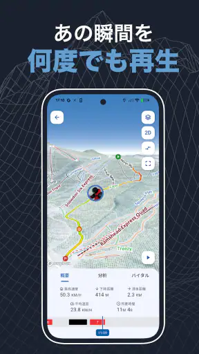 Slopes：スキー＆スノボ滑走記録・スキー場ゲレンデマップ screenshot