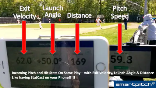 SmartPitch Speed Gun w Hitting screenshot