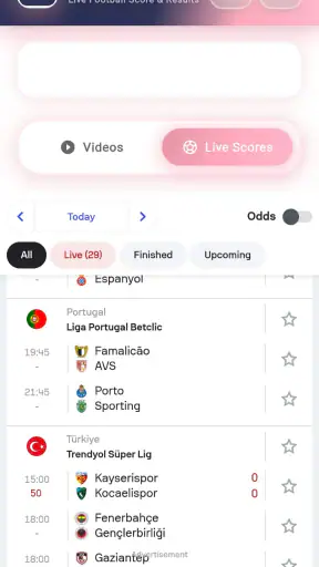 SNC Sport screenshot