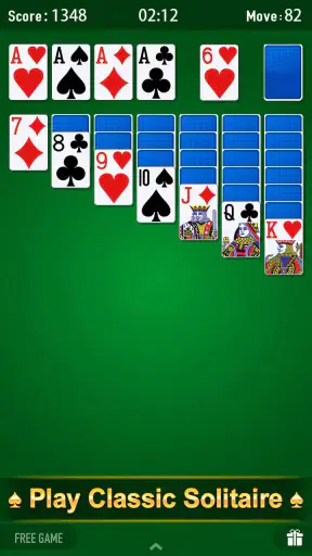 Solitaire screenshot