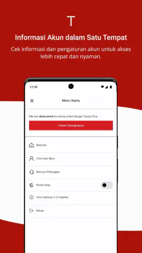 Tempo screenshot