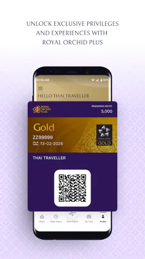 Thai Airways screenshot