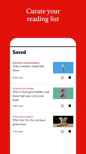 The Economist - News, Podcasts screenshot