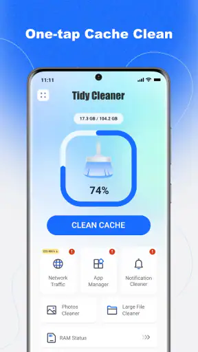 Tidy Cleaner -クイッククリーニング screenshot