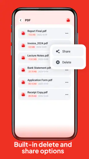 Tiny PDF-Read PDF screenshot