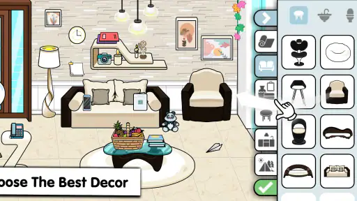 Tizi Town プリンセス・ホームデザインメイクオーバー screenshot
