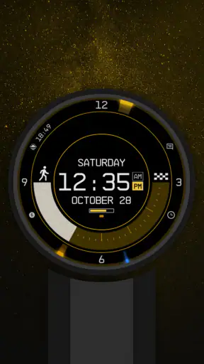 To the stars Watch Face screenshot