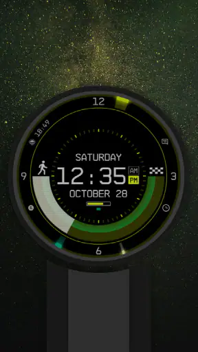 To the stars Watch Face screenshot