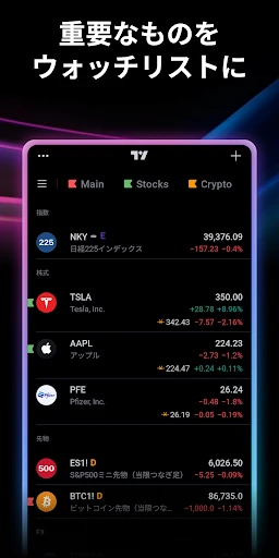 TradingView: FX・株価 チャート・ビットコイン screenshot