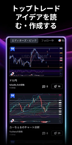 TradingView: FX・株価 チャート・ビットコイン screenshot
