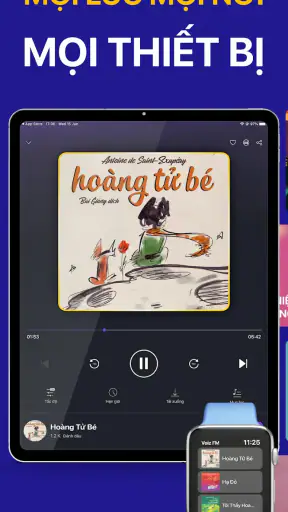 Voiz FM - Sách nói & Podcast screenshot