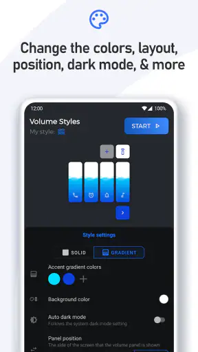 Volume Styles - カスタムコントロール screenshot