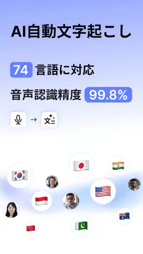 Votars - AI 文字起こしと整理 screenshot