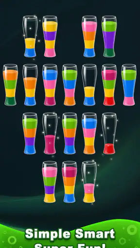 Water Sort! カラーロジック screenshot