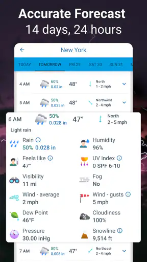 Meteored - 14日間天気 screenshot